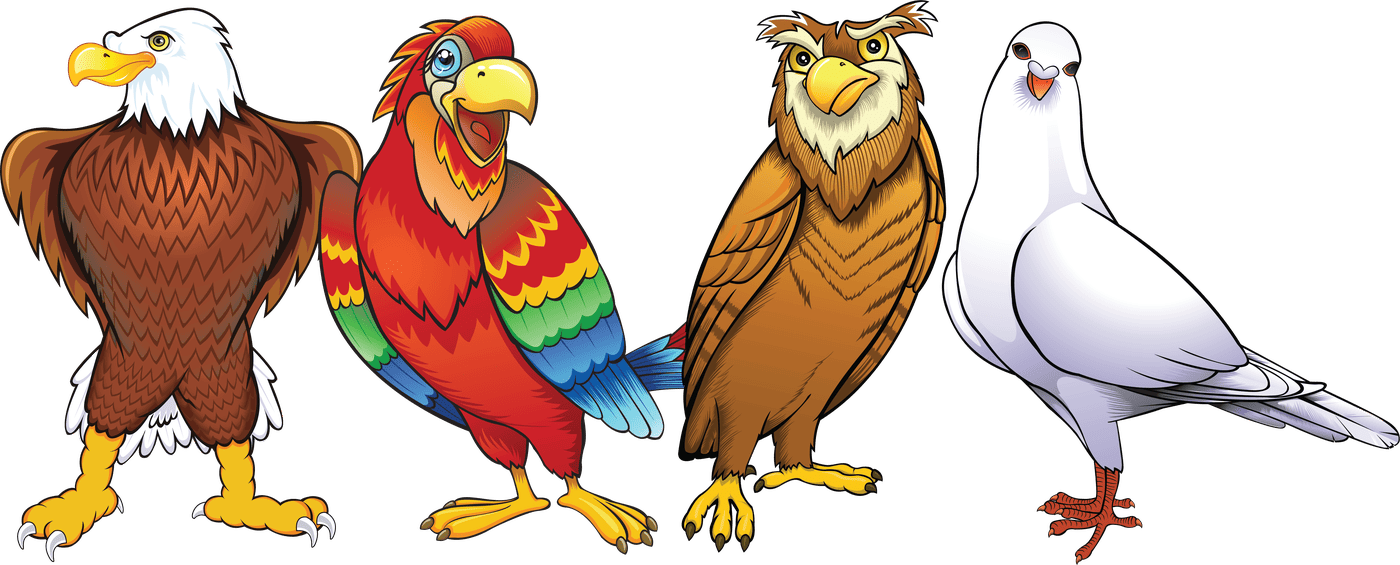 Las cuatro aves de Taking Flight with DISC