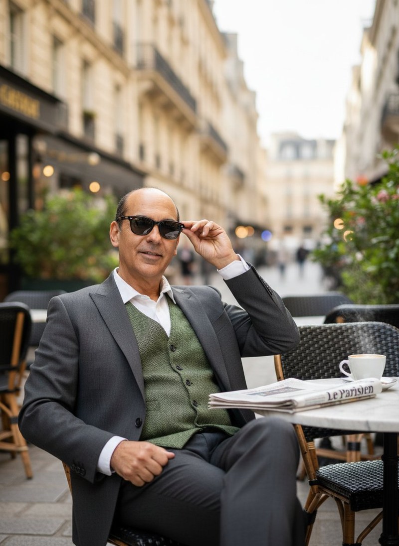 Curro Rivera en París, evocando 30 años de trayectoria empresarial